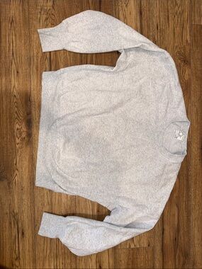 Aerie crewneck Sweater in Light Heather Gray